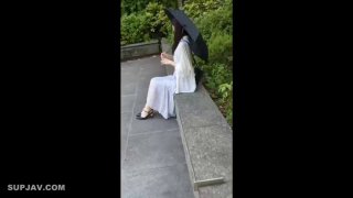 至此终年镜子前后入JK大奶妹