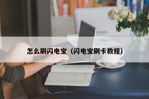 怎么刷闪电宝（闪电宝刷卡教程）