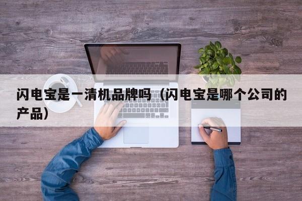 闪电宝是一清机品牌吗（闪电宝是哪个公司的产品）