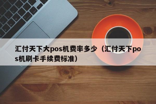 汇付天下大pos机费率多少（汇付天下pos机刷卡手续费标准）