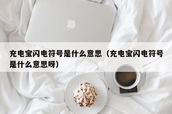充电宝闪电符号是什么意思（充电宝闪电符号是什么意思呀）