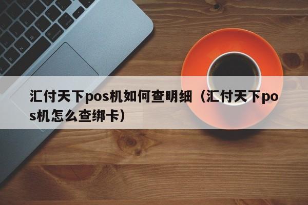 汇付天下pos机如何查明细（汇付天下pos机怎么查绑卡）