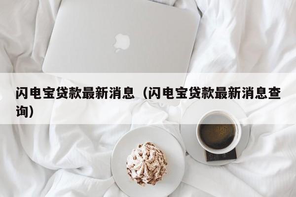 闪电宝贷款最新消息（闪电宝贷款最新消息查询）