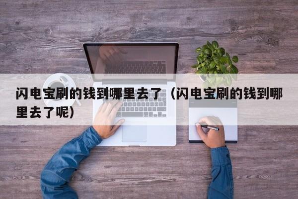 闪电宝刷的钱到哪里去了（闪电宝刷的钱到哪里去了呢）