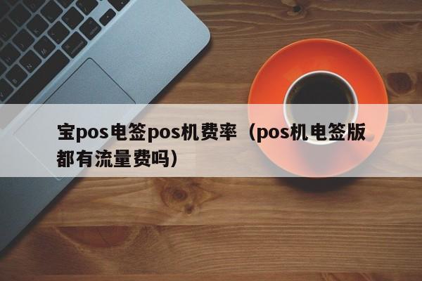 宝pos电签pos机费率（pos机电签版都有流量费吗）