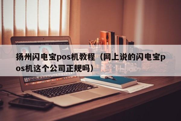 扬州闪电宝pos机教程（网上说的闪电宝pos机这个公司正规吗）