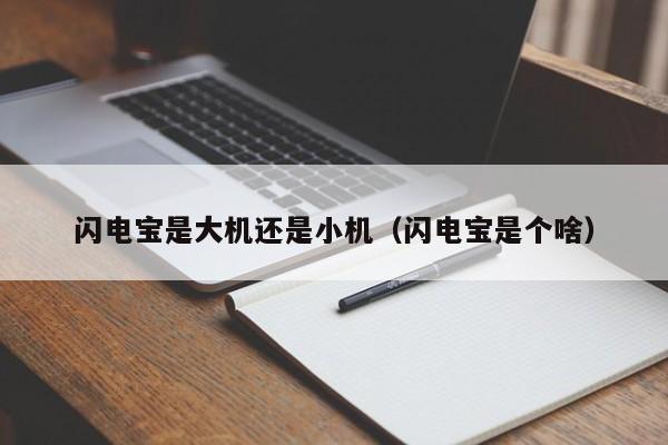 闪电宝是大机还是小机（闪电宝是个啥）