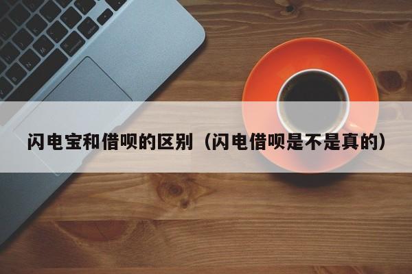 闪电宝和借呗的区别（闪电借呗是不是真的）